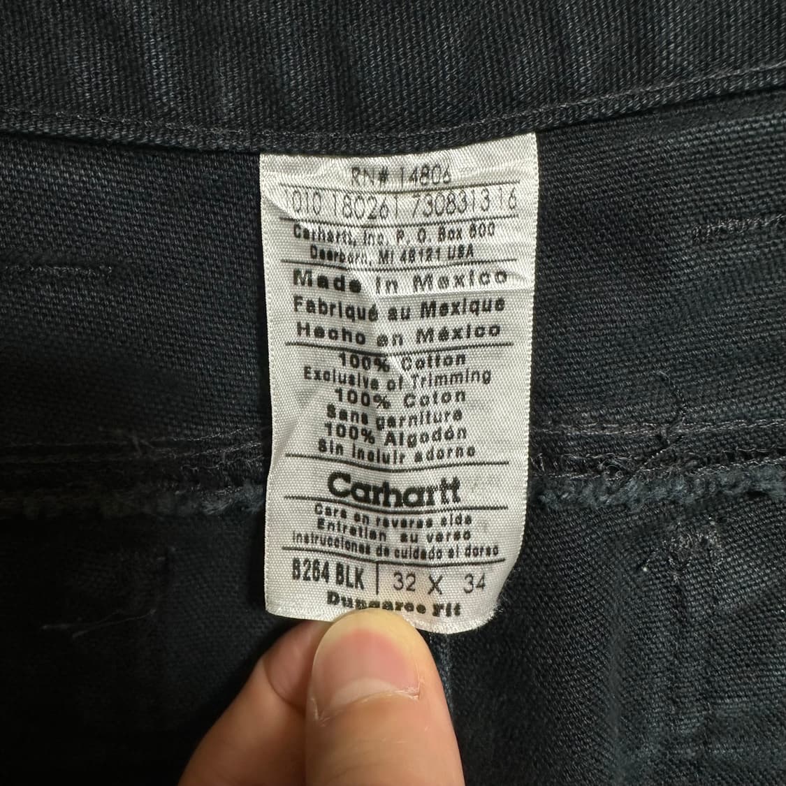 칼하트 B264 더블니 카고 팬츠 32사이즈 상품이미지8