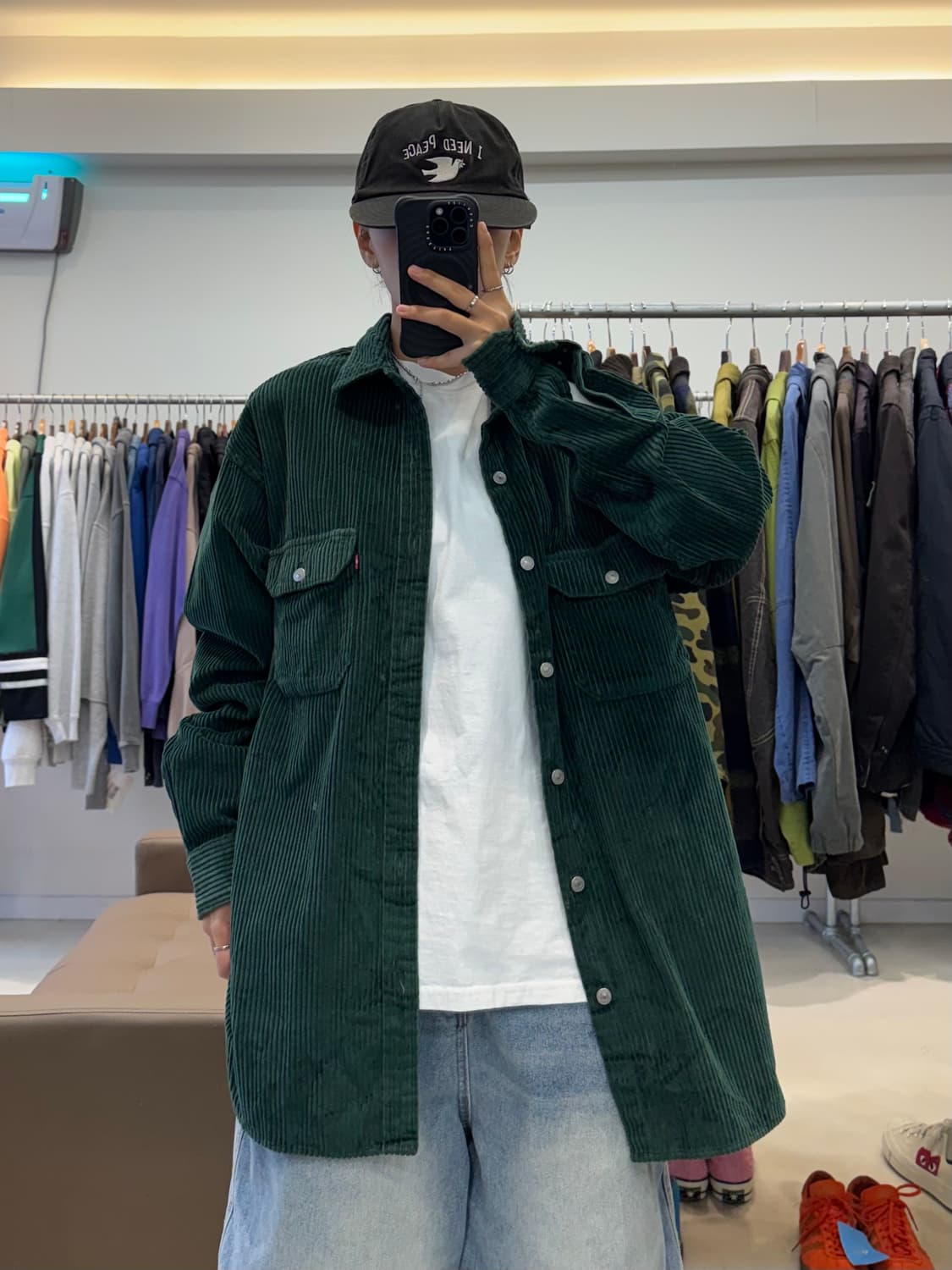 리바이스 코듀로이 셔츠 상품이미지5