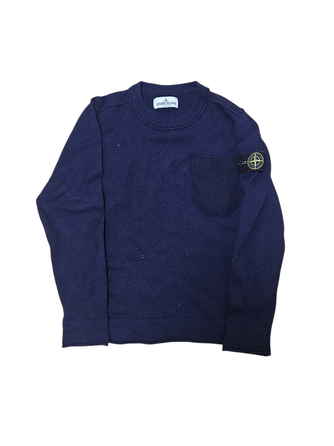 스톤아일랜드 주니어 니트 10A 네이비 상품이미지1