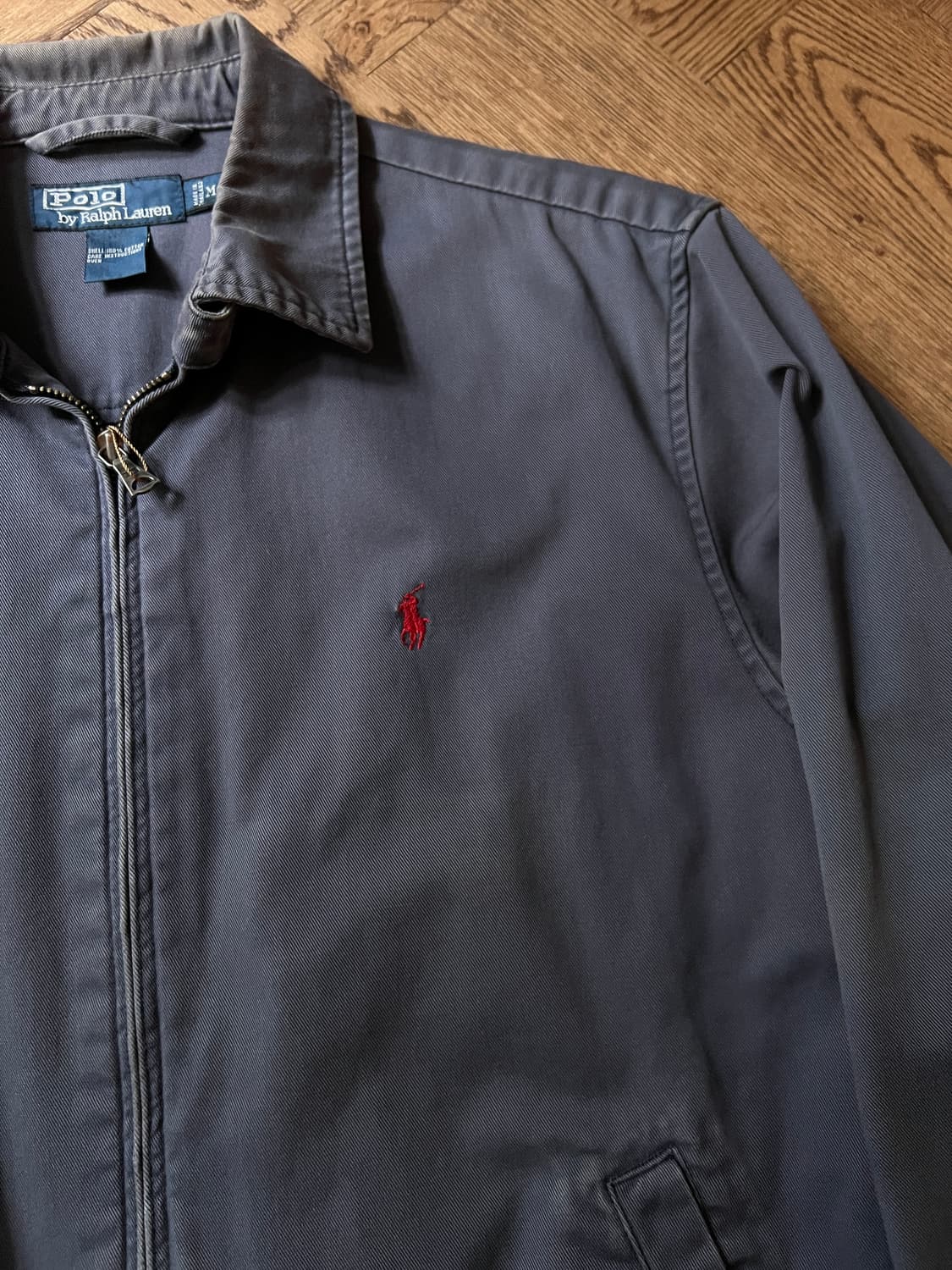 [M]폴로 랄프로렌 워시드 페트롤 블루 베이포트 자켓 상품이미지3