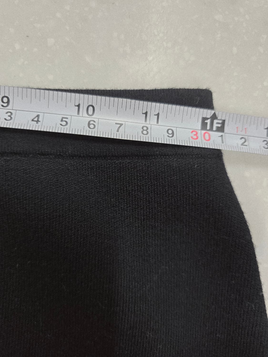 띠어리 블랙 H라인 롱스커트 상품이미지5