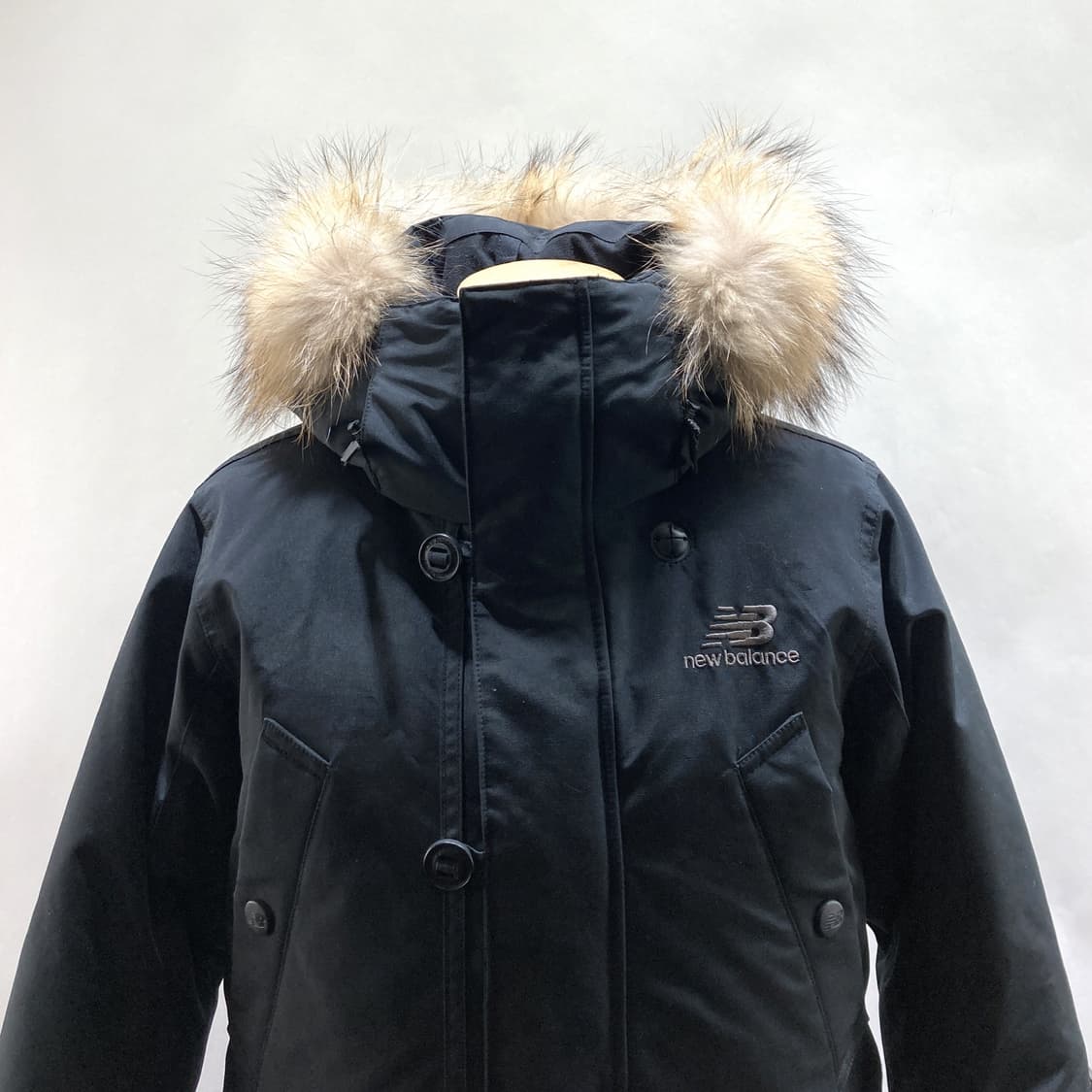 뉴발란스 남성구스다운패딩자켓 블랙 95  상품이미지2