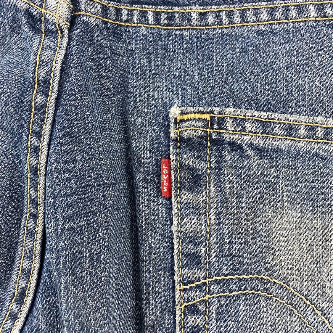 리바이스 569 워싱 데님 진 (36) 상품이미지5