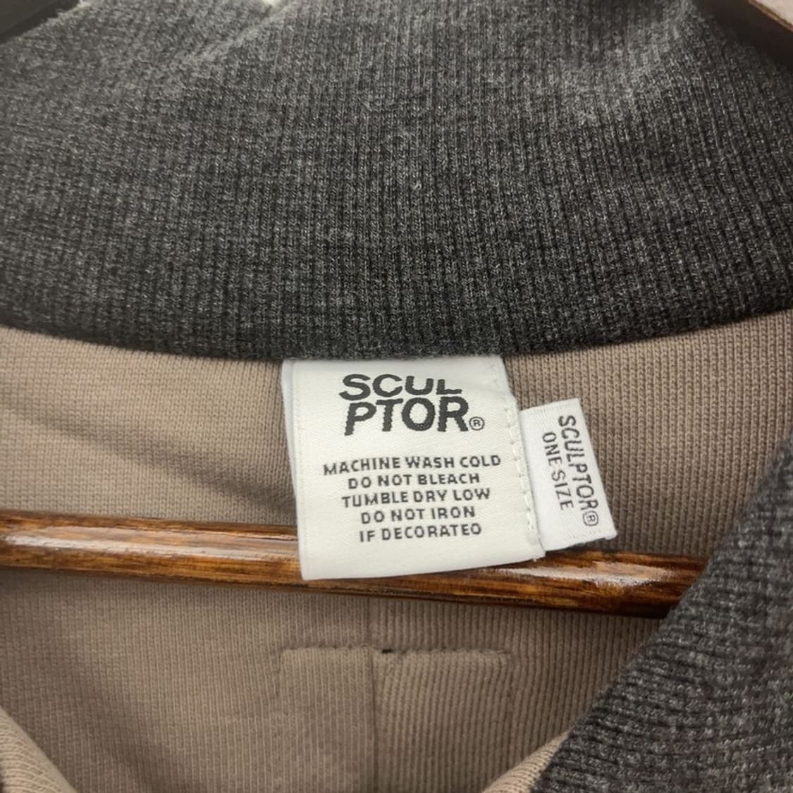 스컬프터 인사이드 아웃 그런지 집업 ONE SIZE C06934 상품이미지5