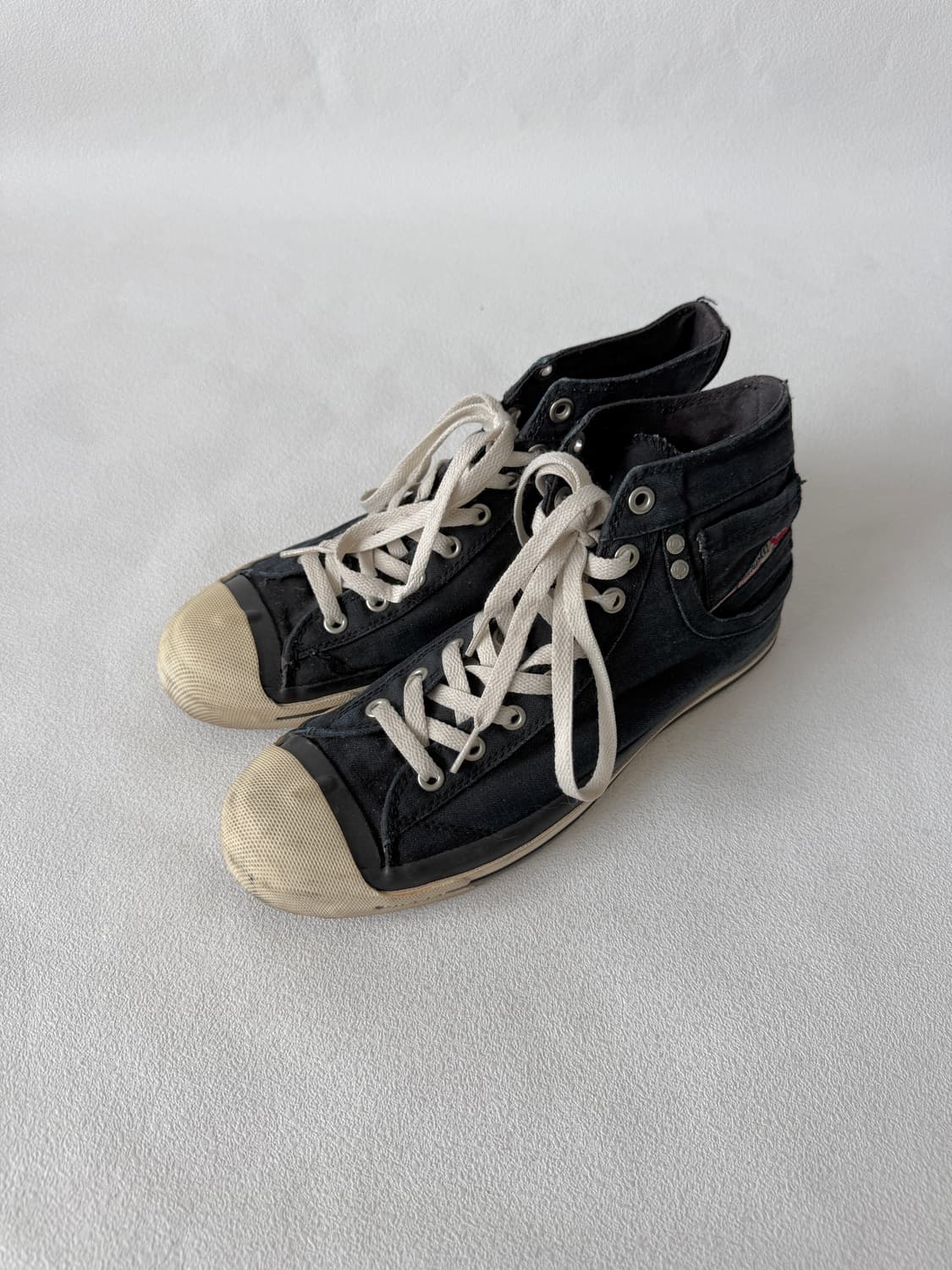 [280]디젤(DIESEL) 데님 하이 스니커즈 상품이미지3