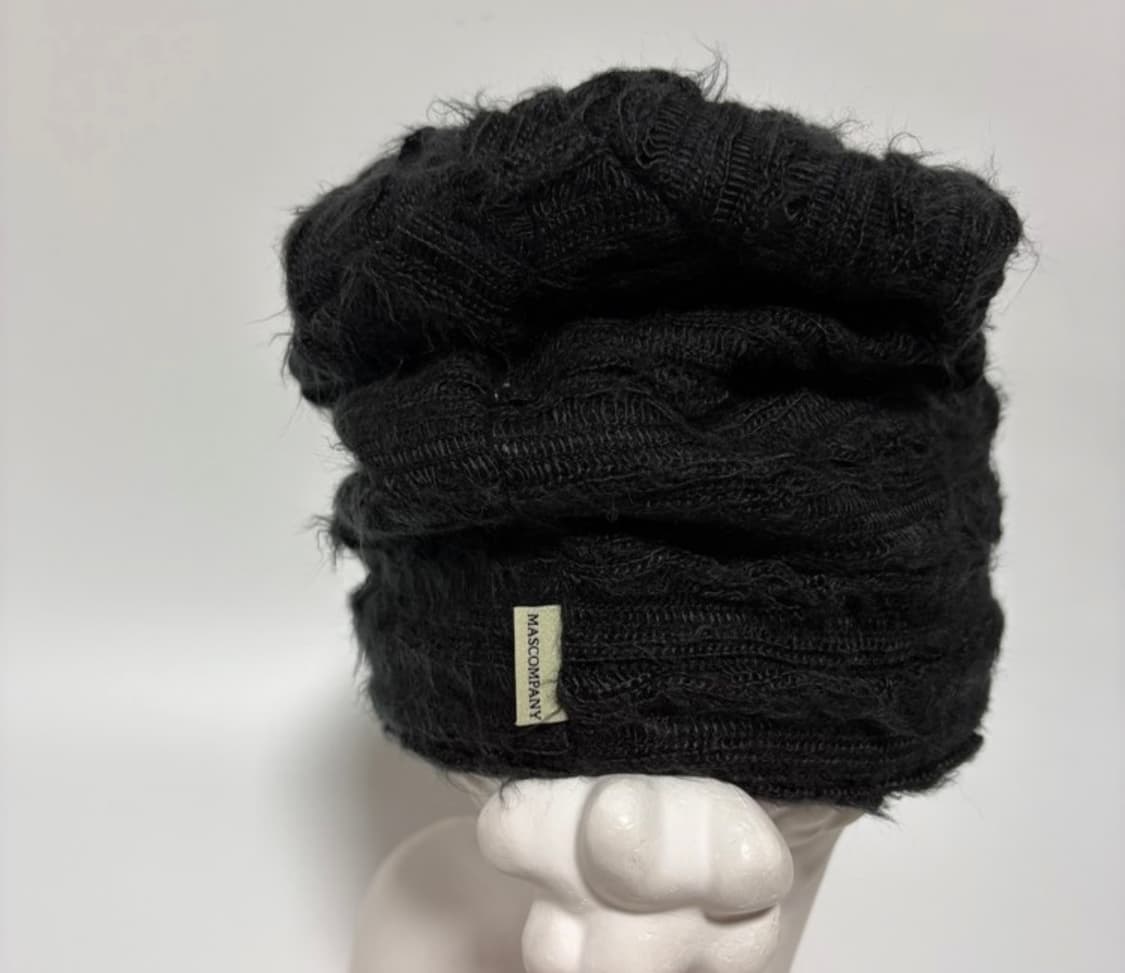 빈티지 블랙 비니 상품이미지3