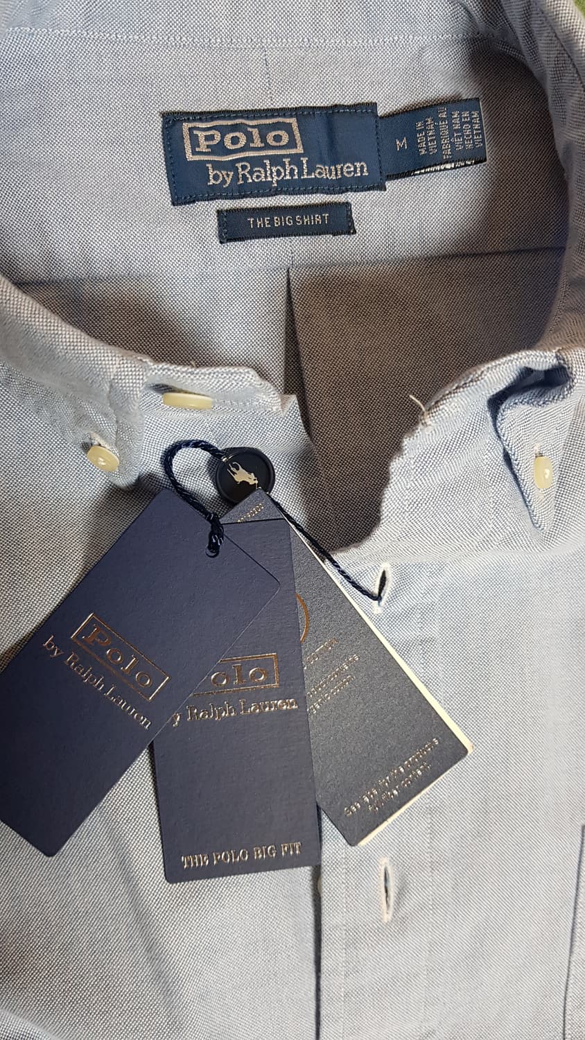 [M] 폴로 빅핏 옥스포드 셔츠 팝니다. 상품이미지2