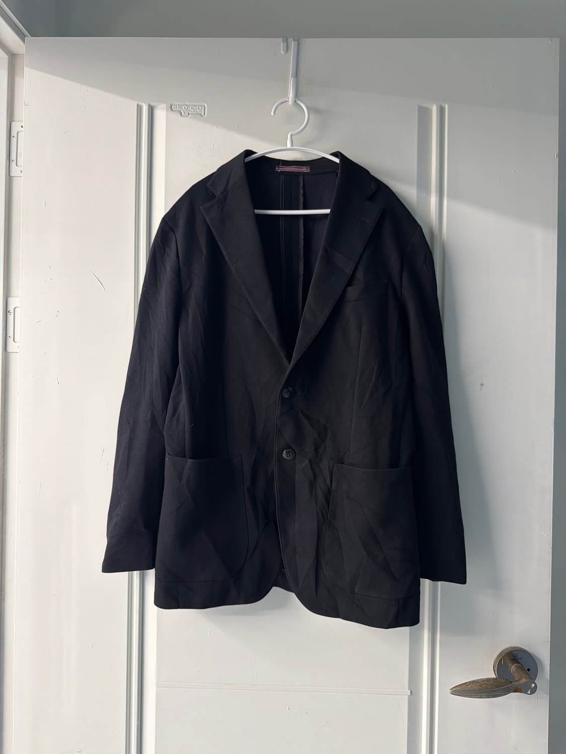 일본빈티지 블랙 블레이저 자켓 상품이미지4