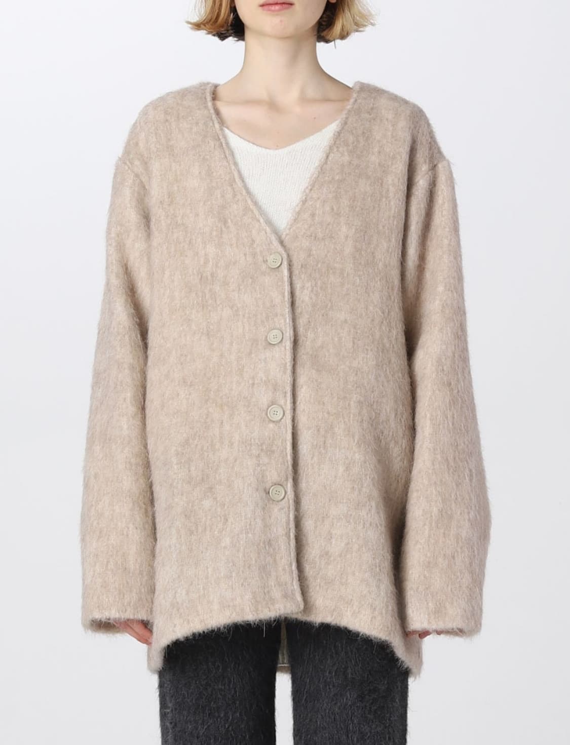 아워레가시 미드 라인 모헤어 가디건 34 여성 상품이미지1