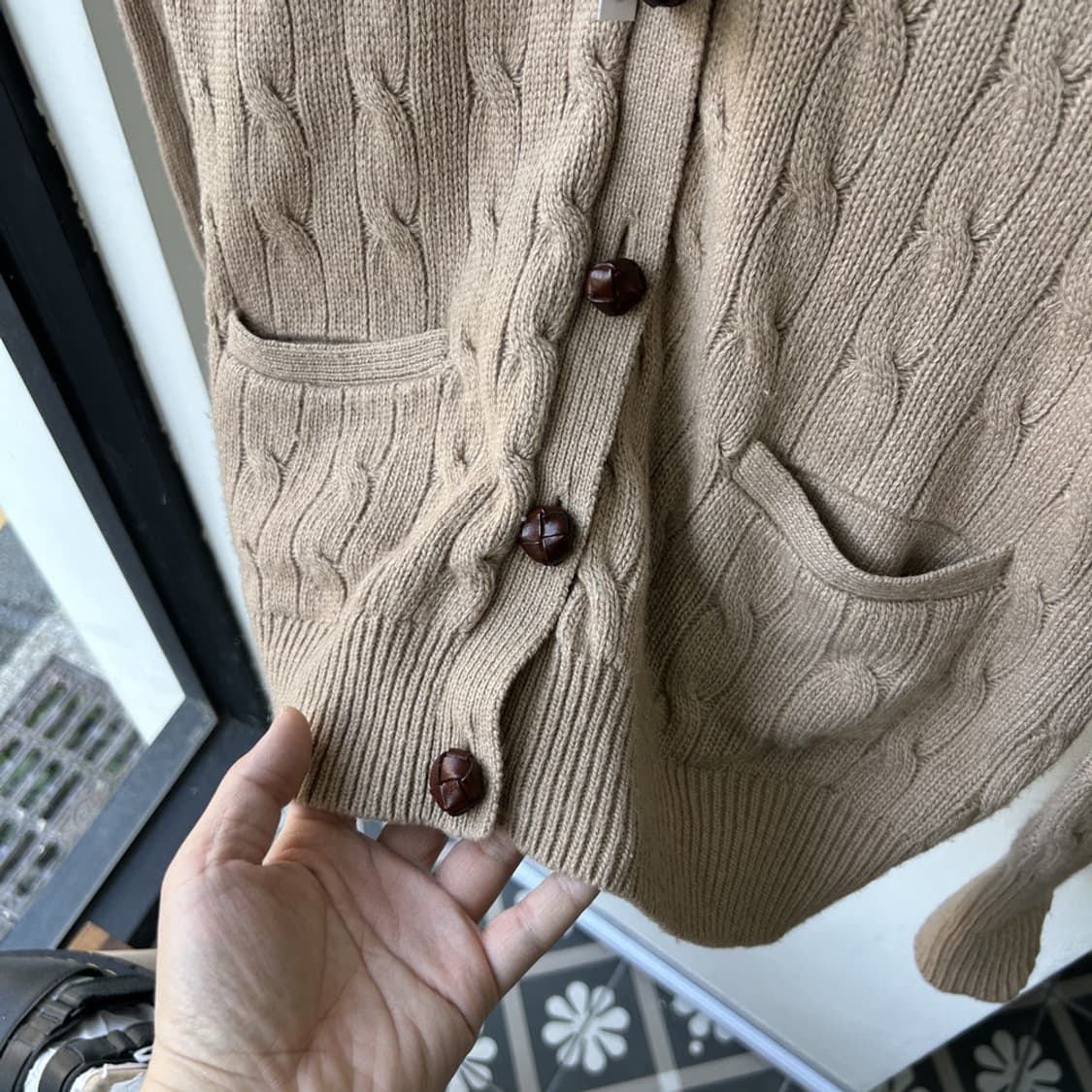 16453 - 폴로 랄프로렌 케이블 니트 울 가디건 (울 40%) 상품이미지5