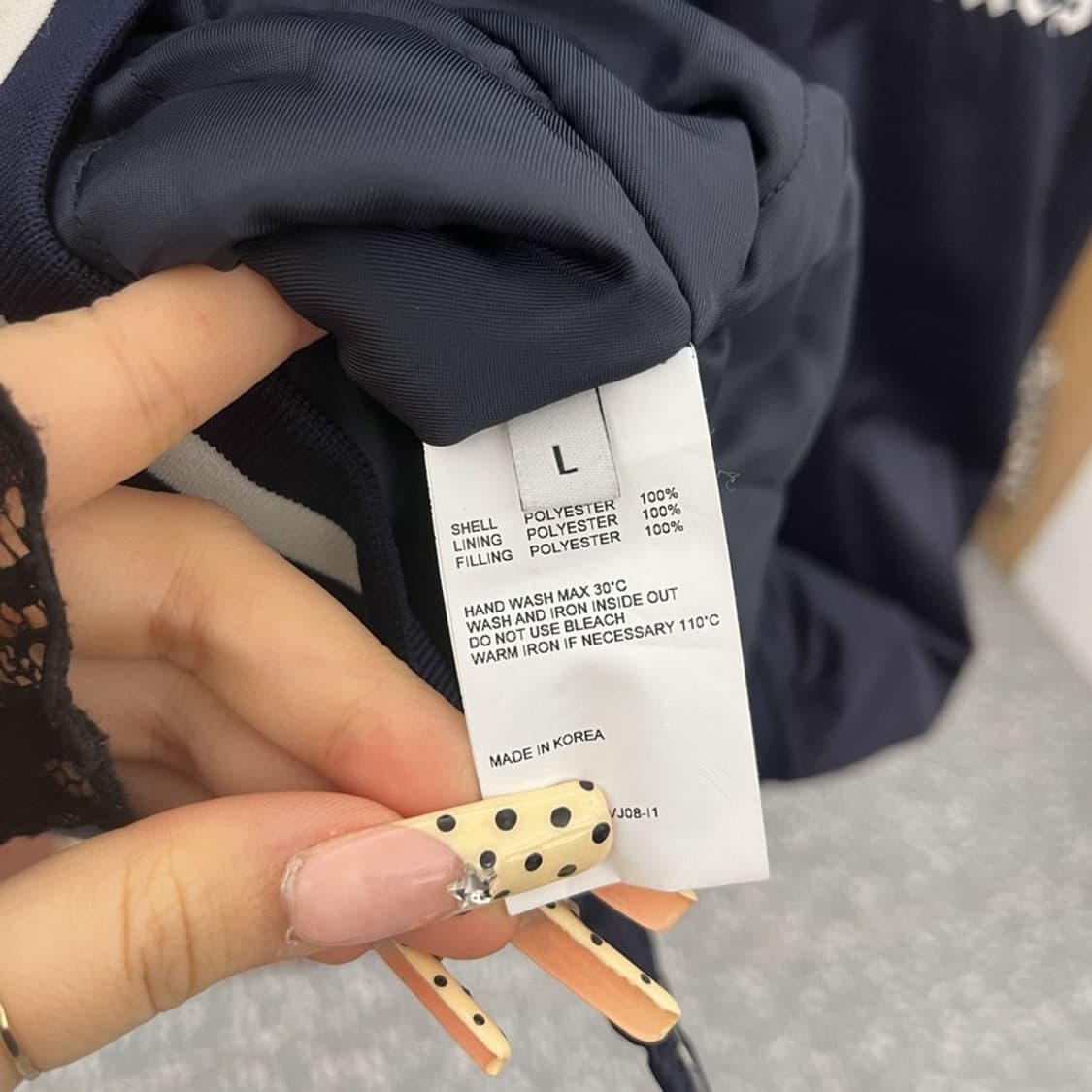 비바스튜디오 올드스쿨 스트릿힙합 고딕 바시티자켓 L C09984 상품이미지6