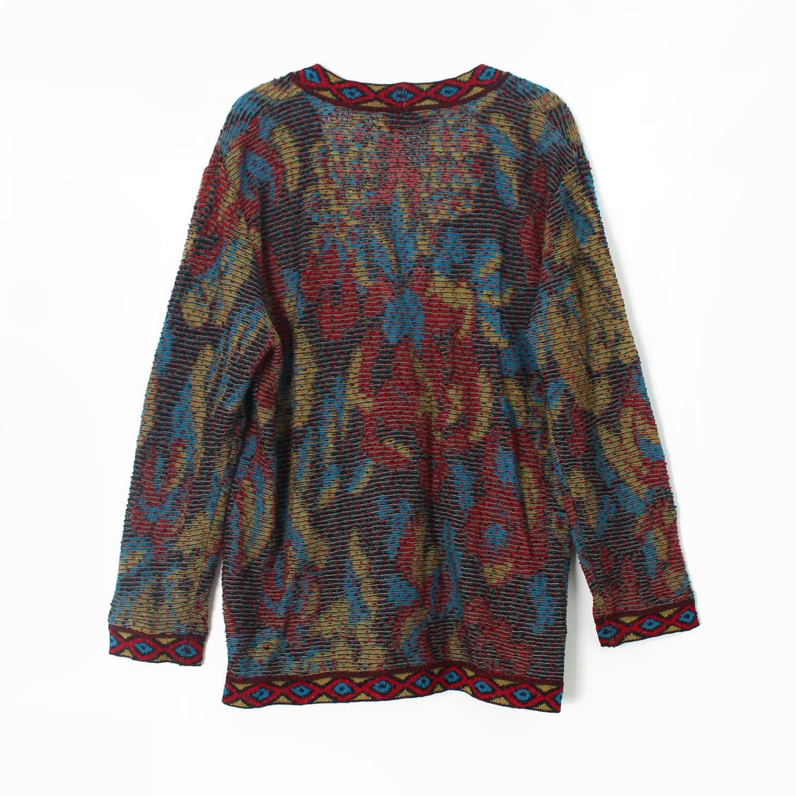 미쏘니 Missoni 빈티지 울 패턴 멀티컬러 니트 가디건 상품이미지5