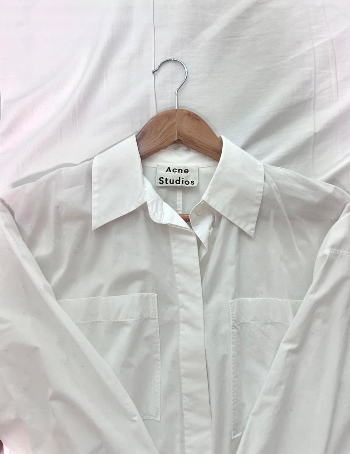 Acne studios jacui pop shirt dress 상품이미지5