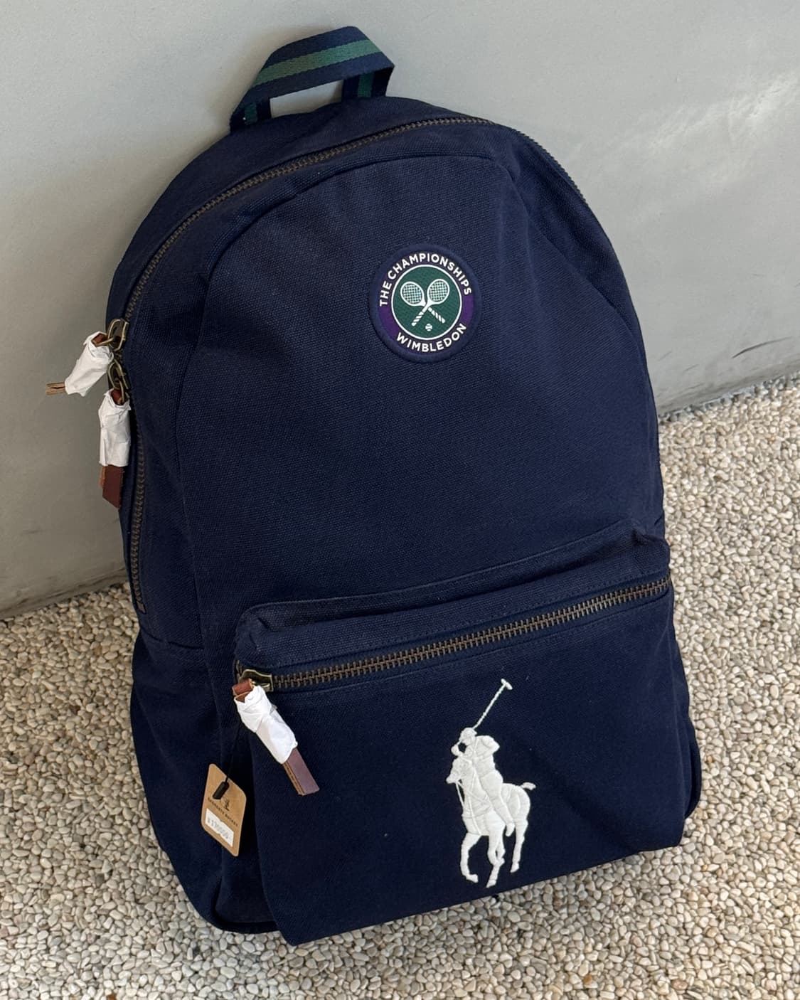 폴로 랄프로렌 윔블던 캔버스 백팩 상품이미지2
