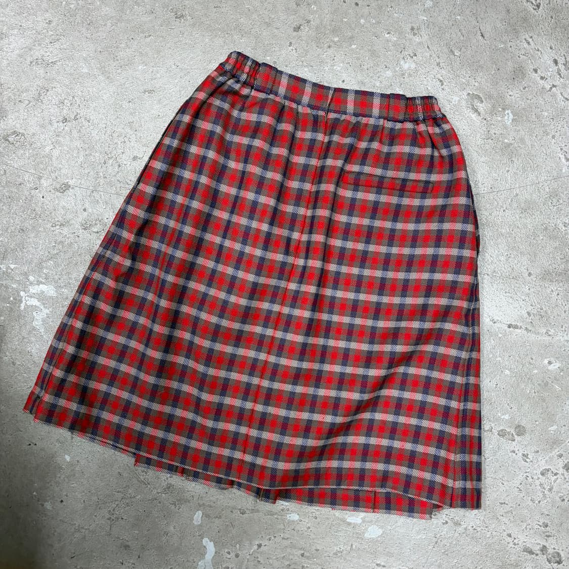 크리스찬 디올 체크 플리츠 스커트[2396] 상품이미지4