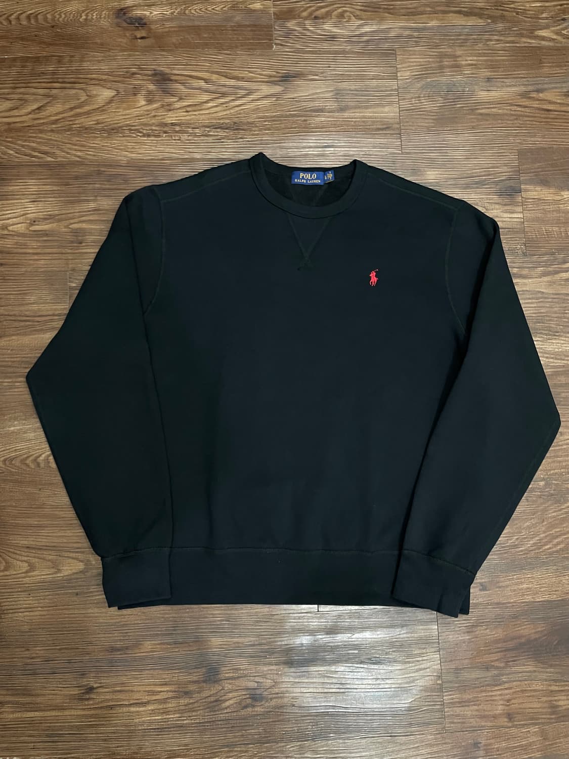 폴로 랄프로렌 스웻셔츠 맨투맨 블랙 상품이미지3
