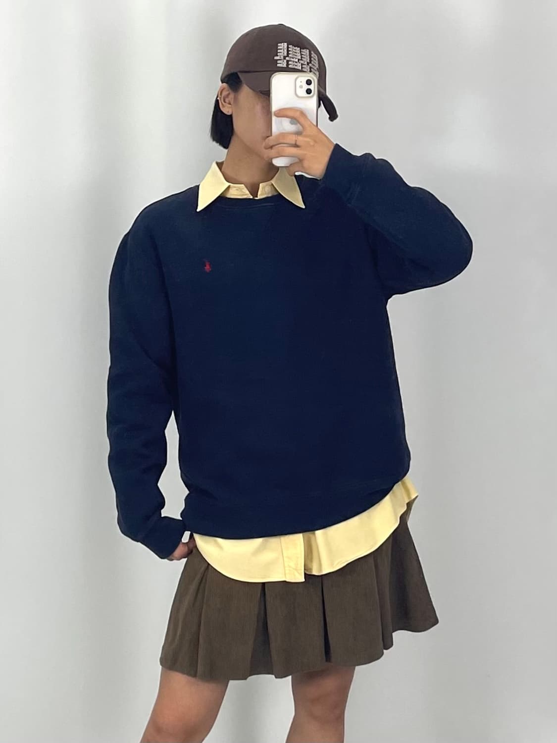  [2XL]폴로 여성 네이비 맨투맨  상품이미지1