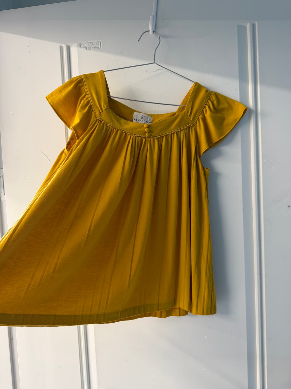 일본빈티지 모리 엘로우 반팔 상품이미지7