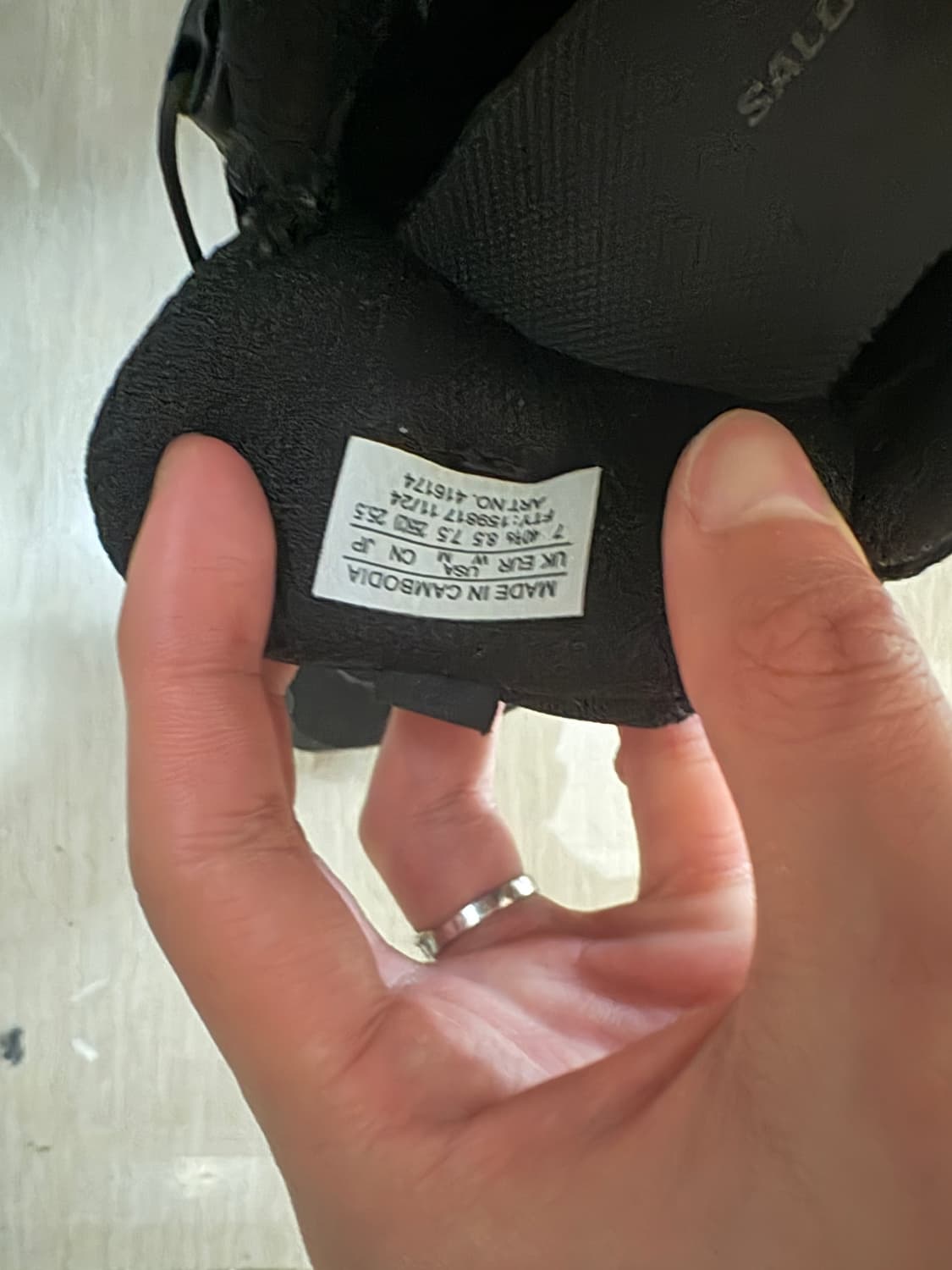 살로몬 XT-윙스 2 ADV 블랙 255 상품이미지5