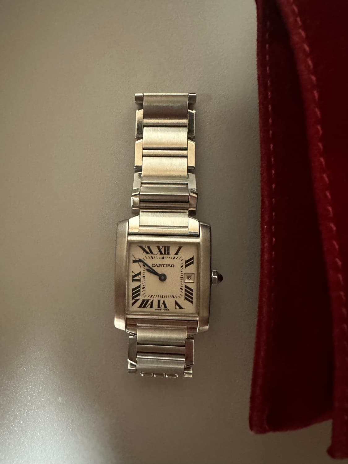 까르띠에 탱크 프랑세즈 미디움 구형 팝니다 상품이미지2