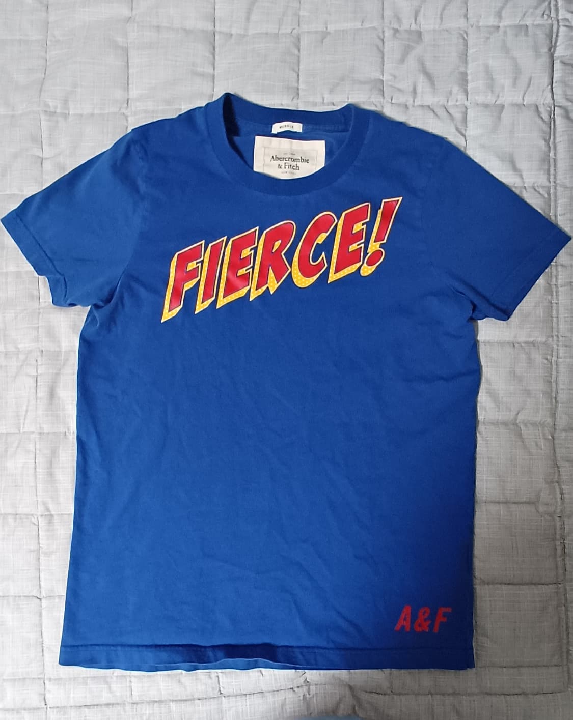 아베크롬비 레트로 티셔츠 Blue 상품이미지1
