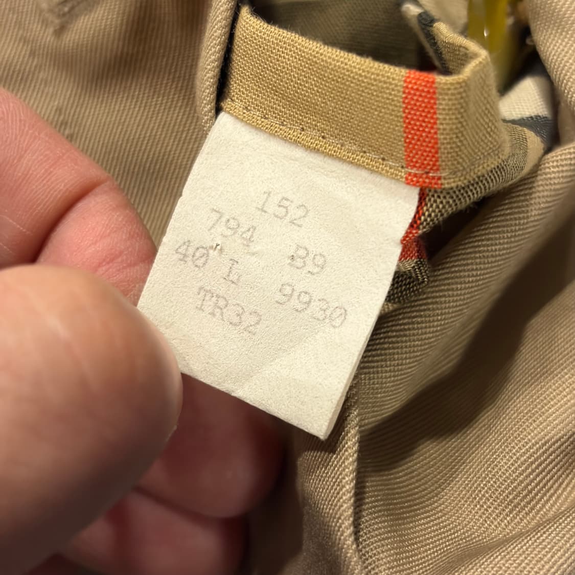 버버리 런던 트렌치 코트 베이지 D636 상품이미지7