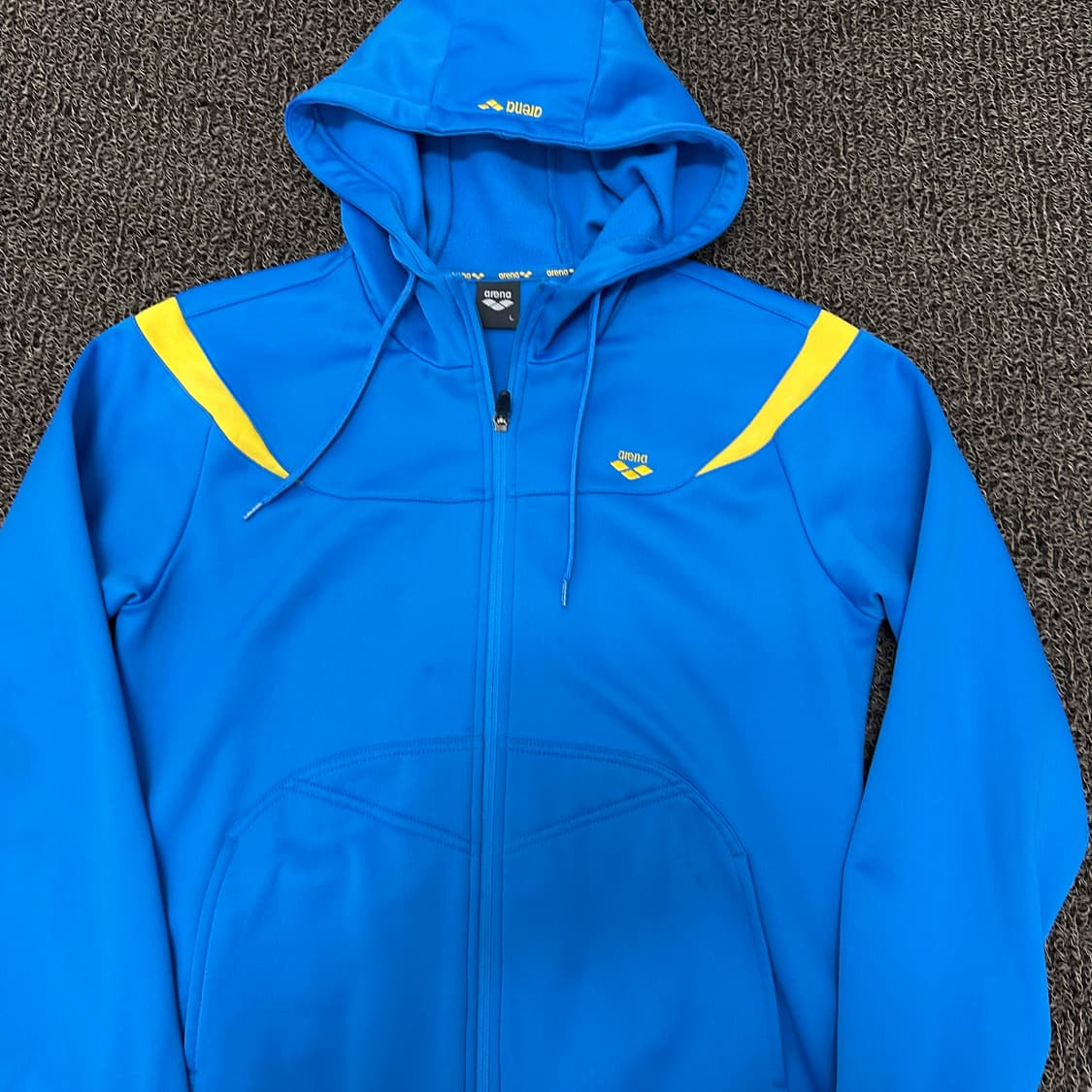 arena 아레나 여성 기모 후드집업 블루 95(L) 상품이미지2