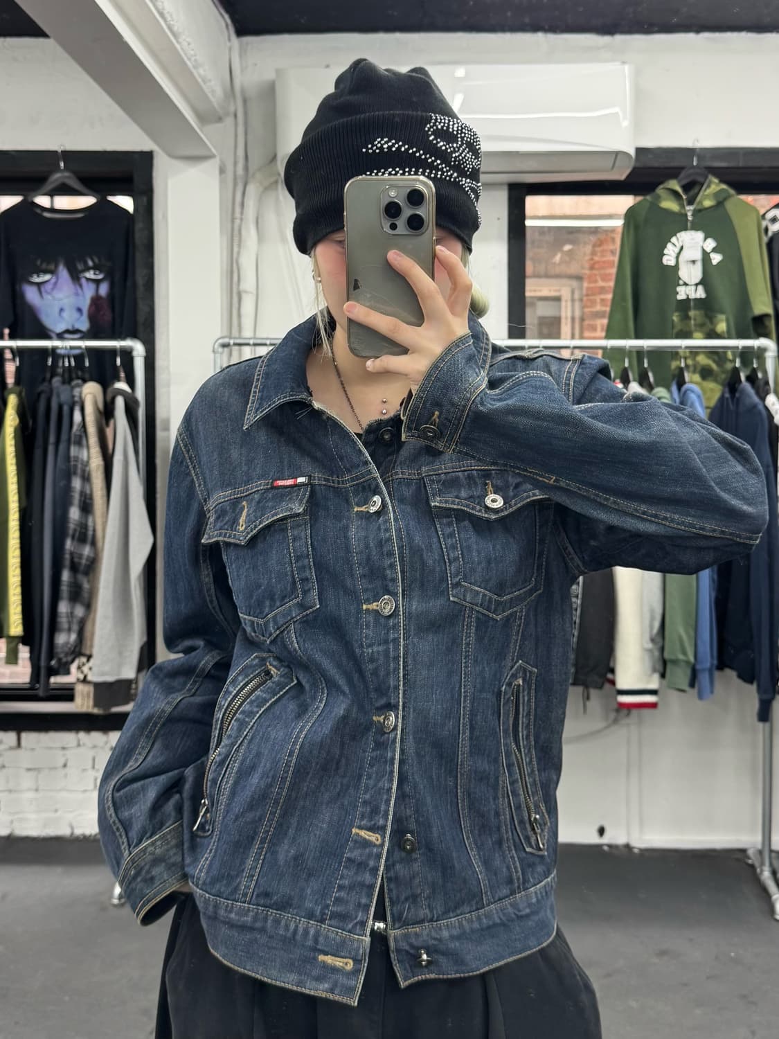 FUBU 푸부 올드스쿨 데님자켓 상품이미지2