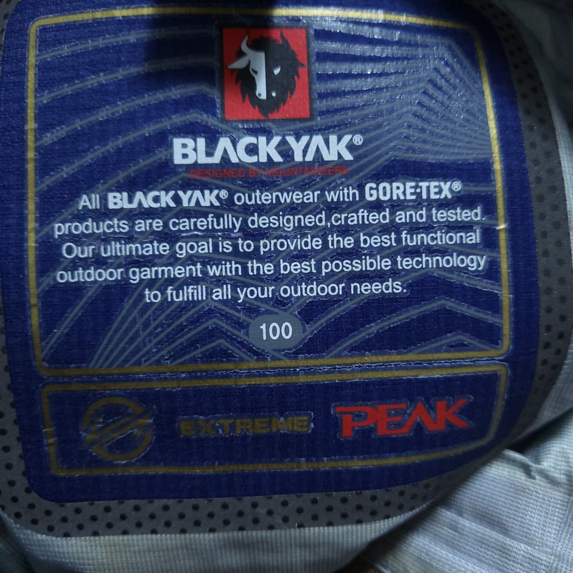 블랙야크 고어텍스 남성 바람막이 100 0313 상품이미지6