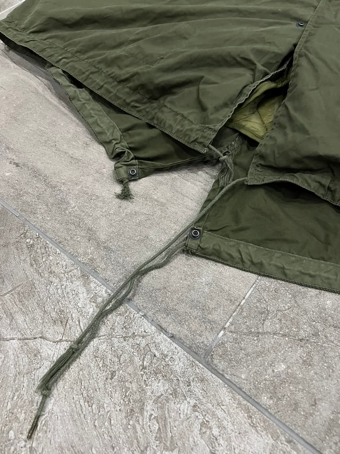 (L) M65 피쉬테일 오리지널 개파카 은지퍼 상품이미지9