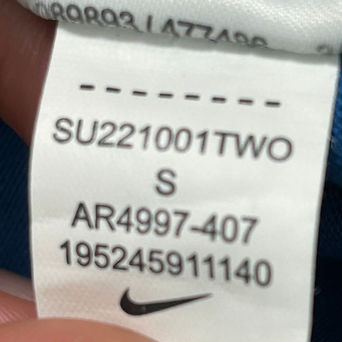 NIKE 블루 반팔 S 상품이미지7