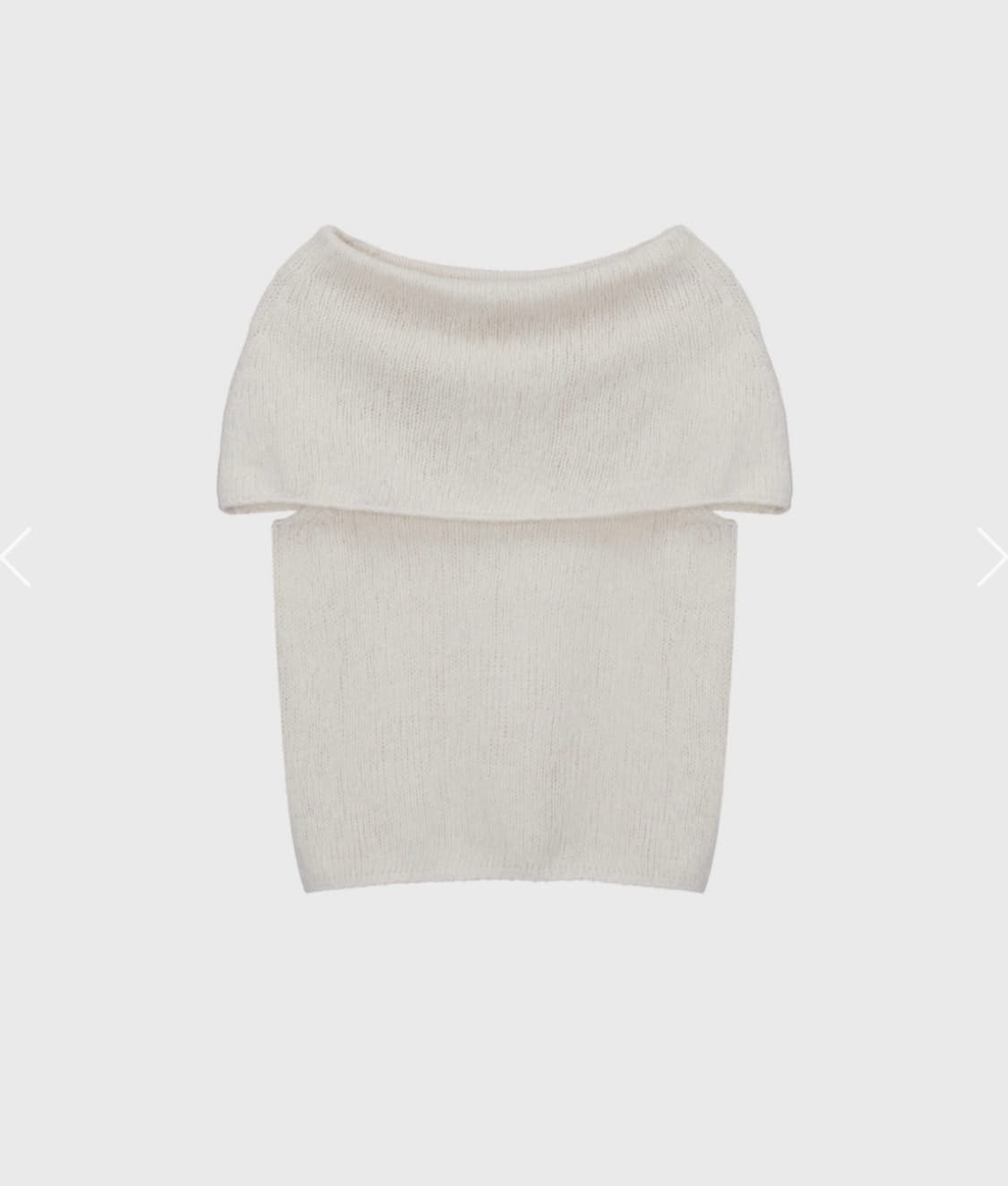 모노하 Cape Layered Off-Shoulder Sleeveless 상품이미지4