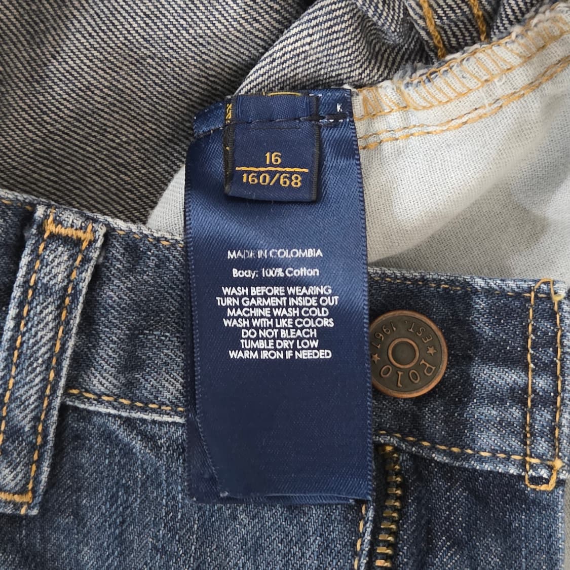 폴로랄프로렌 중청 데님팬츠 16 상품이미지7