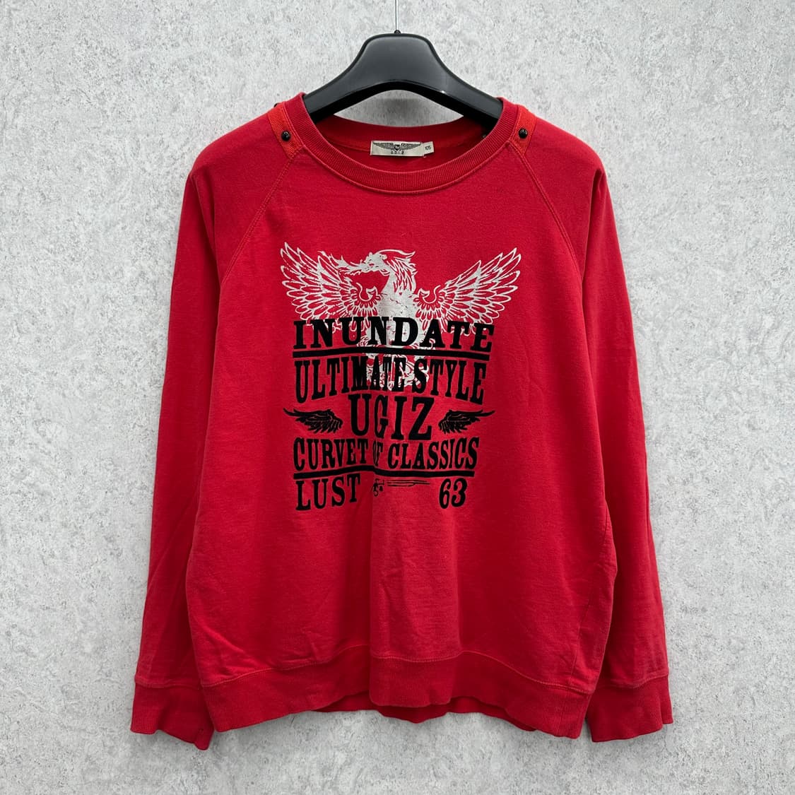 105 UGIZ y2k 남자 맨투맨 상품이미지1