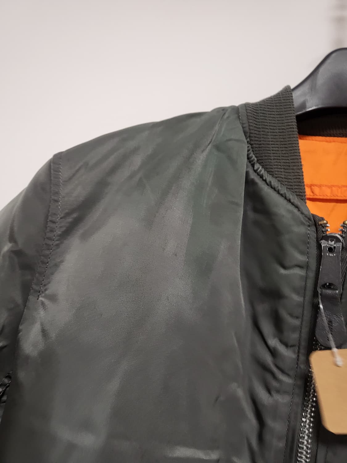 알파인더스트리. 리버시블 MA1 항공점퍼 상품이미지6