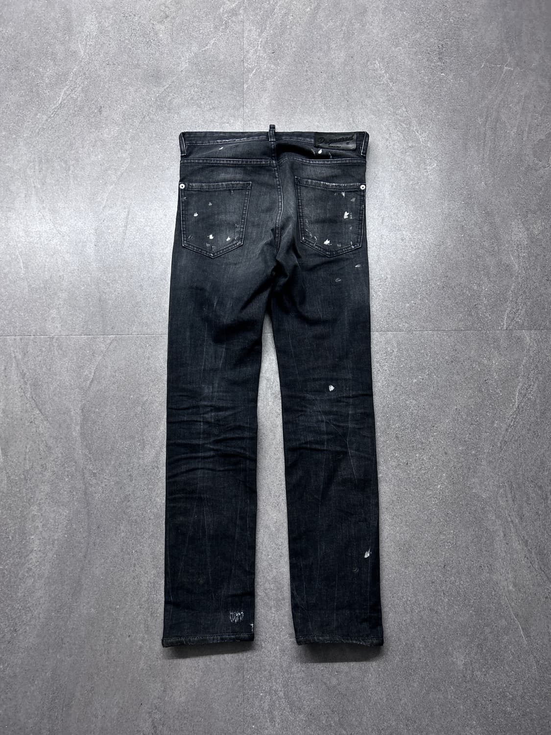 디스퀘어드2 블랙 슬림 디스트레스드 데님 상품이미지4