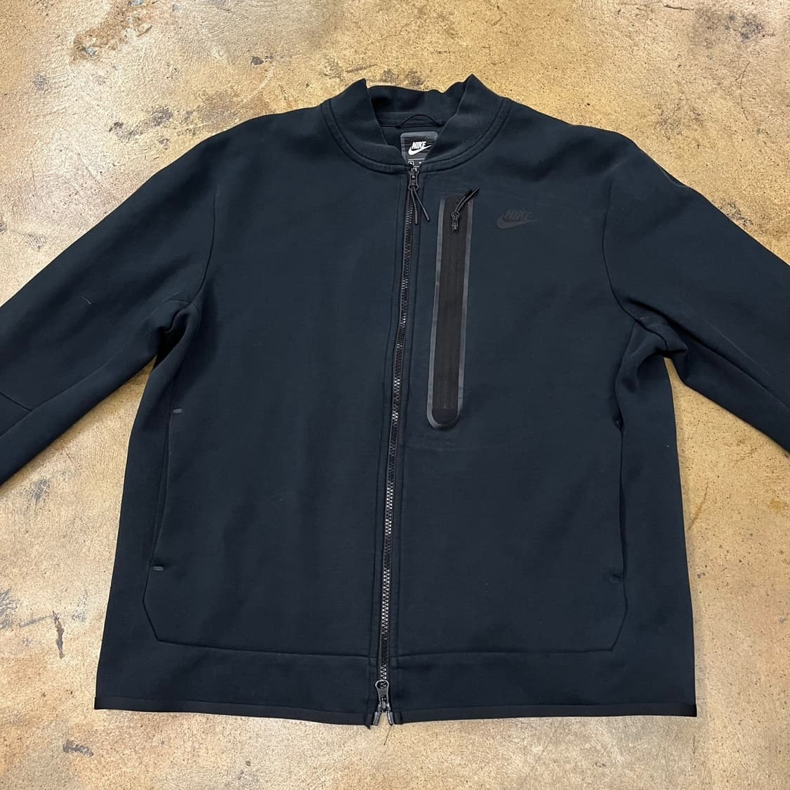 [정품/XL] 나이키 테크 플리스 블랙 풀집업 b15 상품이미지3