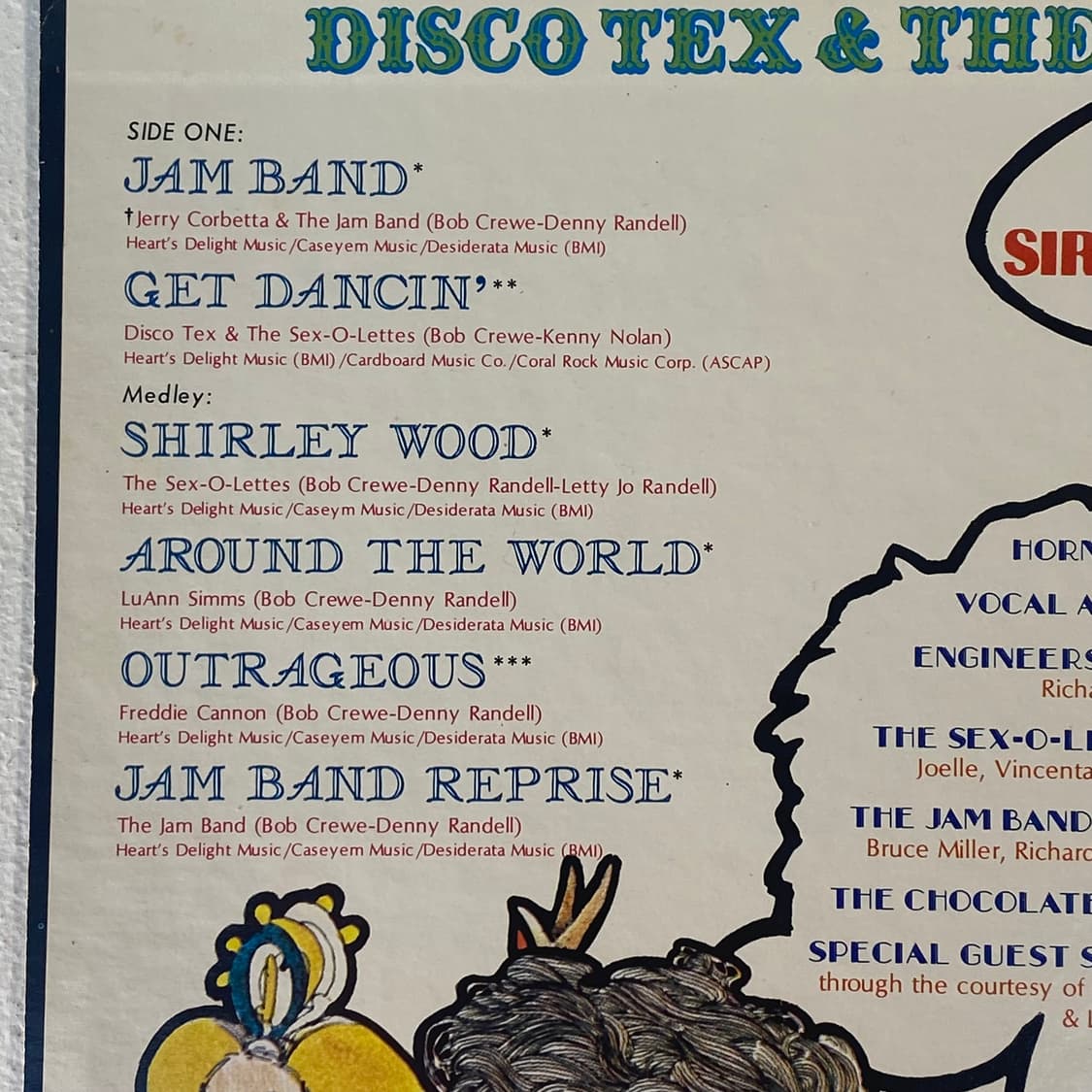 (중고LP-디스코) Disco Tex & His Sex-O-Lettes 상품이미지7