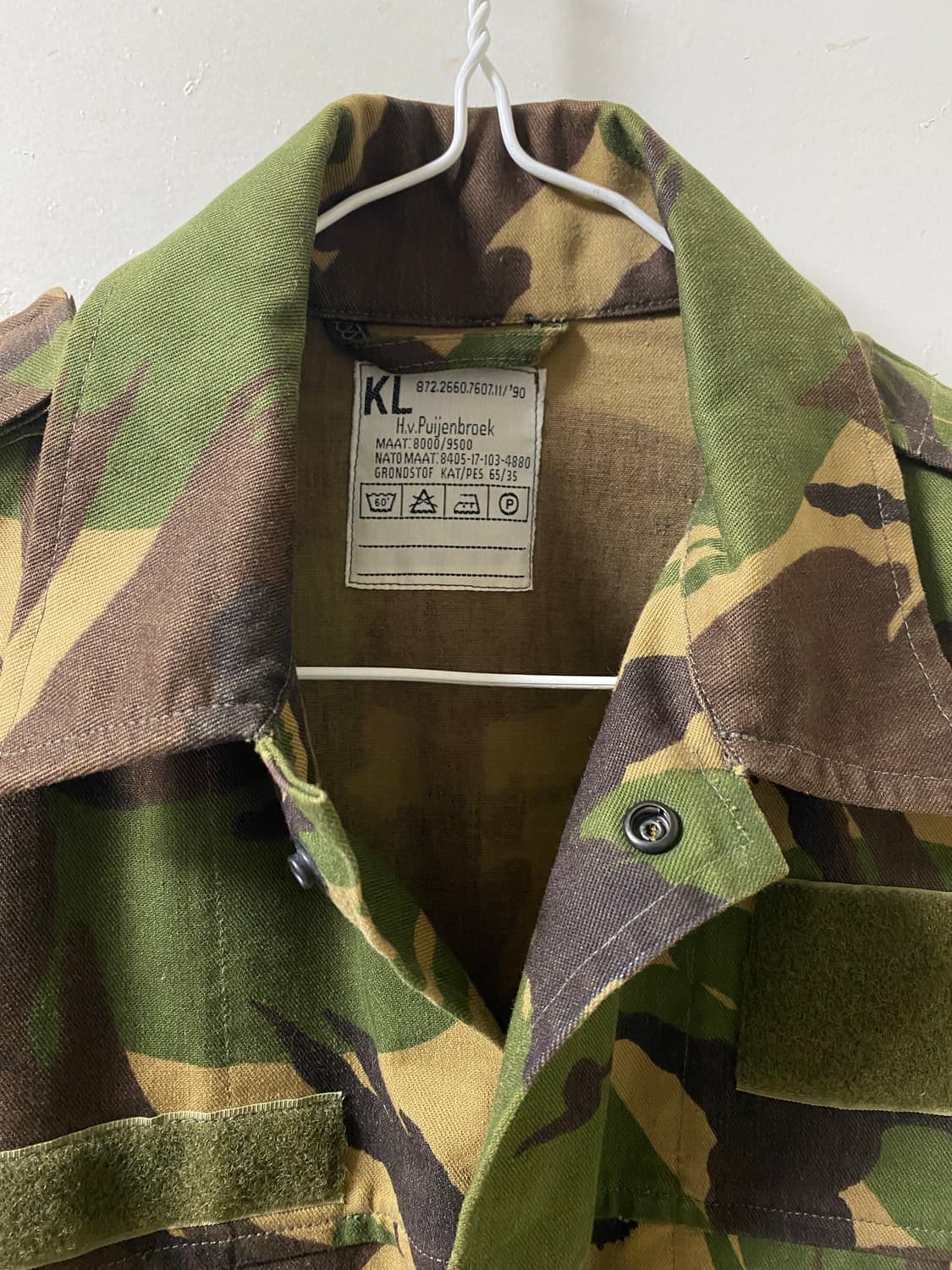 네덜란드군 카모플라쥬 자켓 상품이미지3