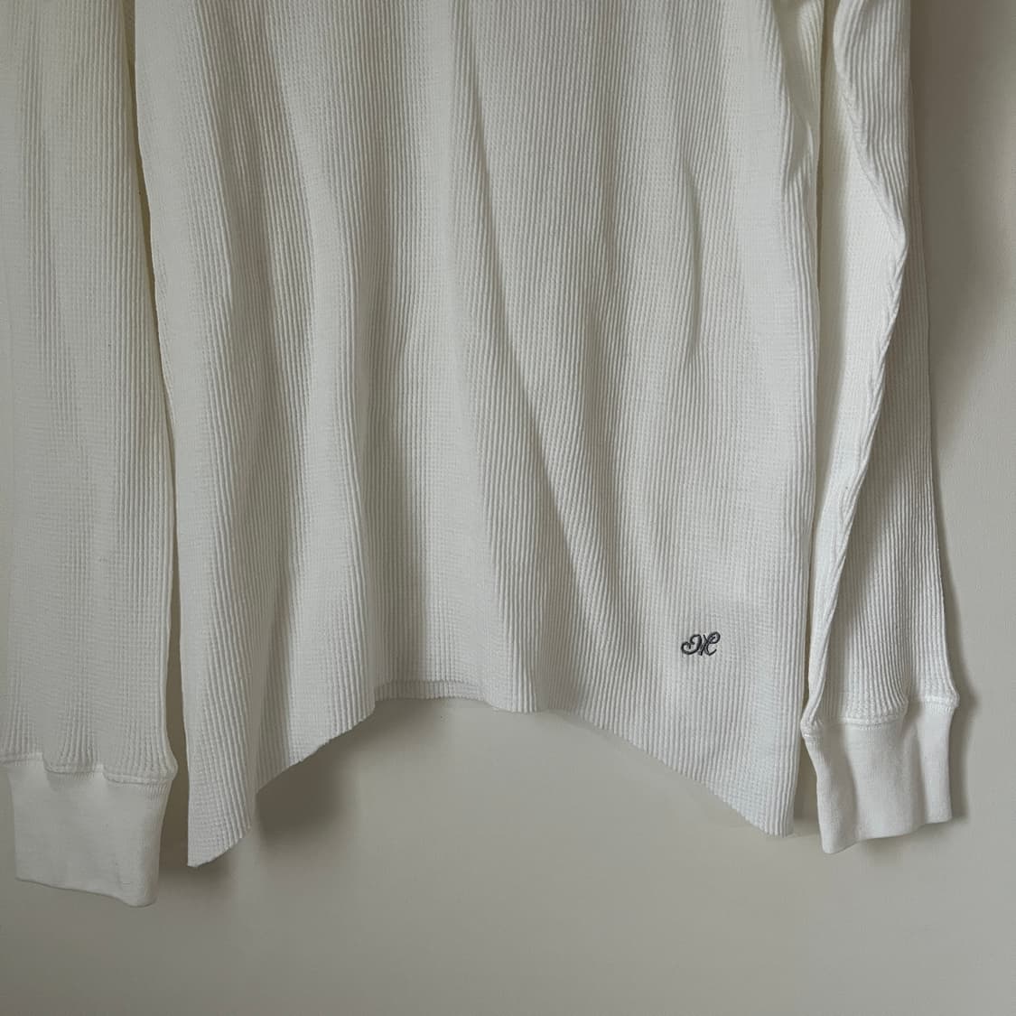 "m" logo long sleeve t-shirt 상품이미지3