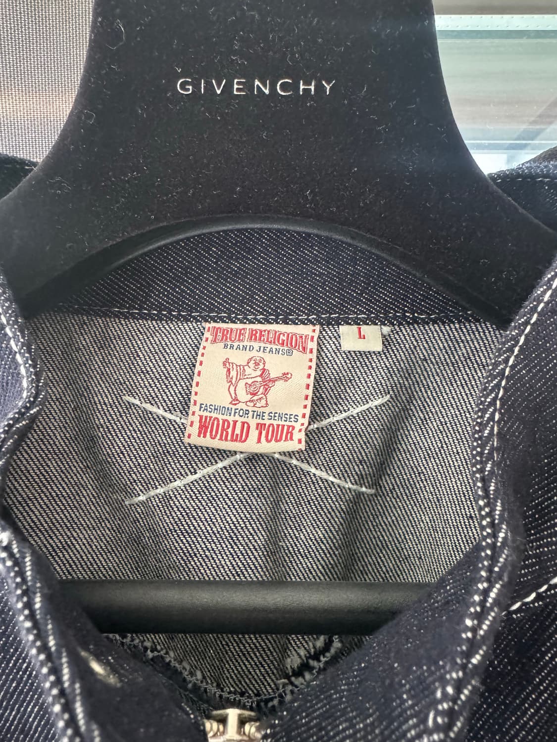 트루릴리젼 데님 카페레이서 자켓 L 상품이미지3