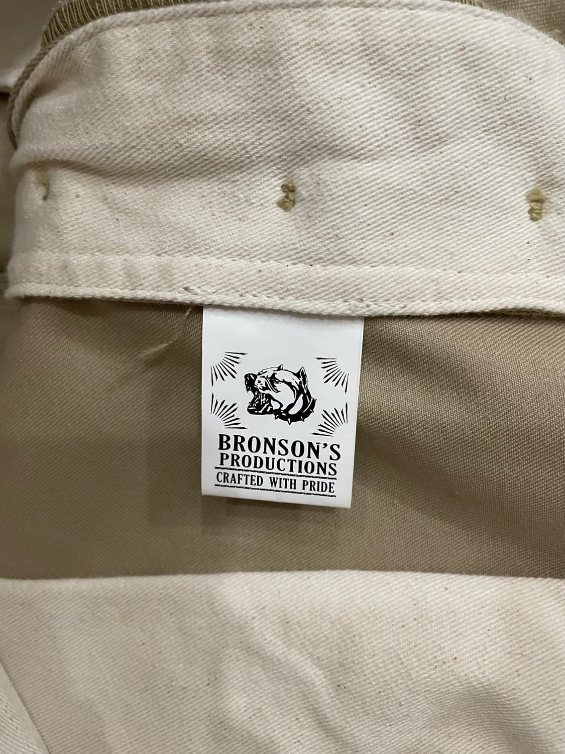 브론슨 치노 팬츠 베이지 상품이미지5