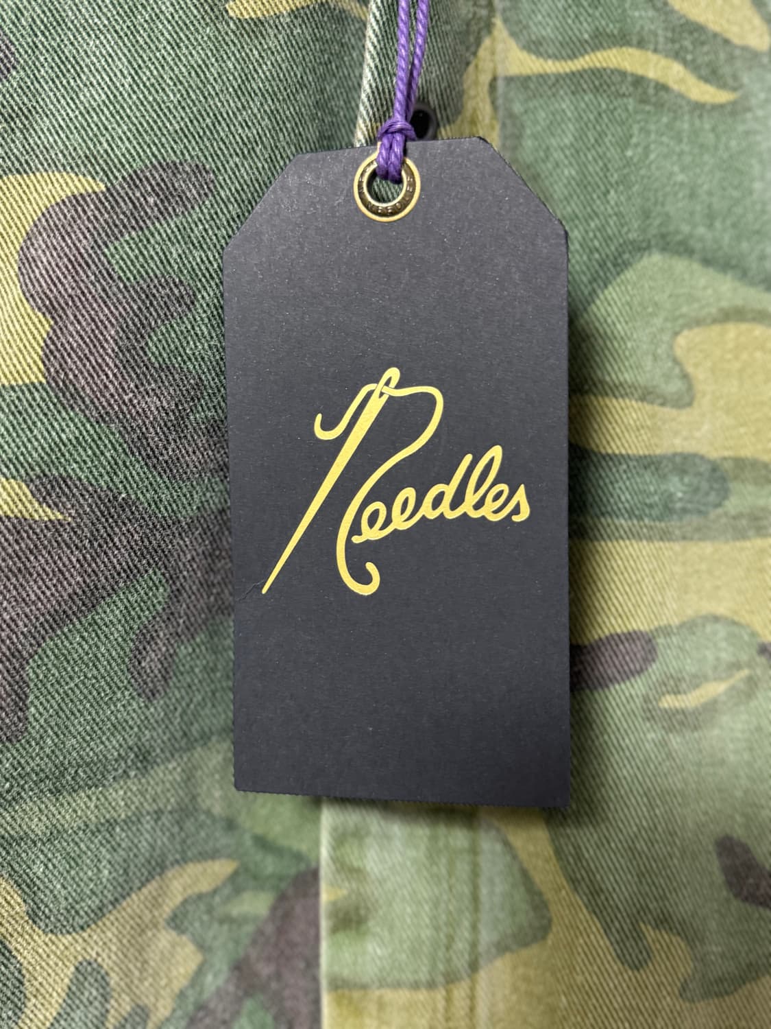 니들스 26ss 양면 후디드 카모 코튼 집업자켓 상품이미지4