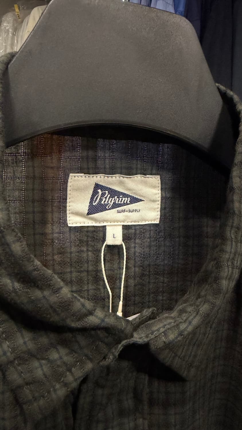 빔즈 필그림 26ss 알버트필드 셔츠 올리브 L사이즈 상품이미지7