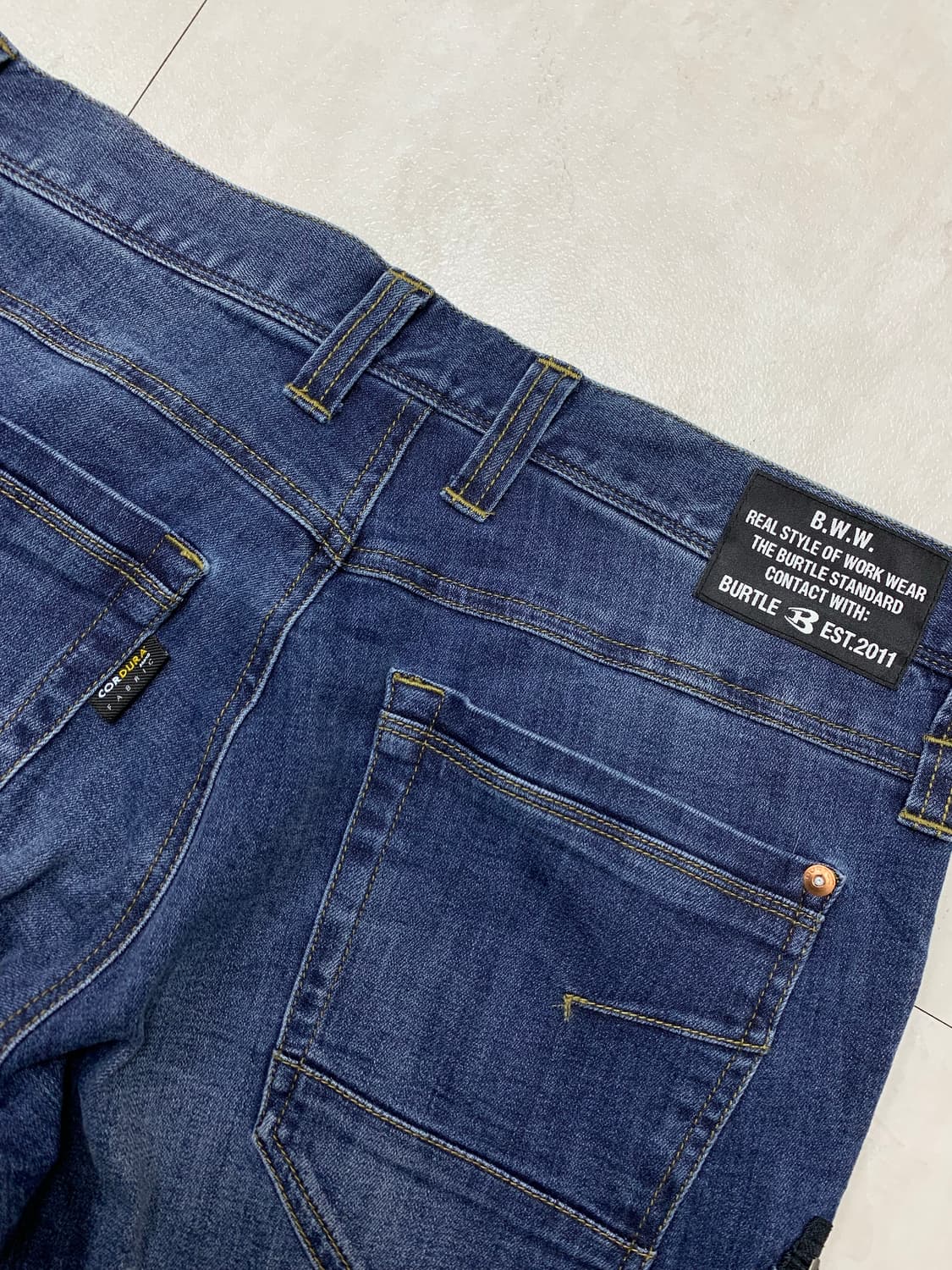 Burtle 데님 카고 팬츠 #118 상품이미지9