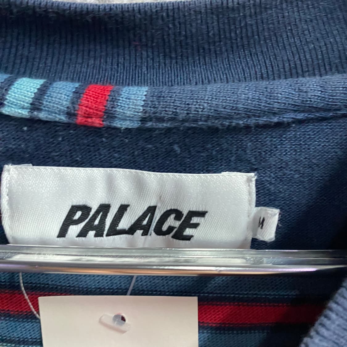 팔라스 스케이트보드 포켓 스트라이프 크루넥 스웻 맨투맨  B4151  상품이미지5