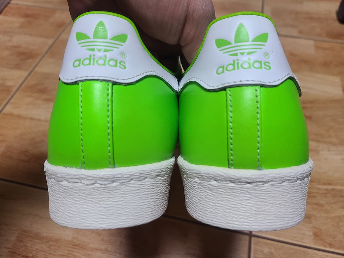 아디다스 슈퍼스타 니고 연두 265 상품이미지9