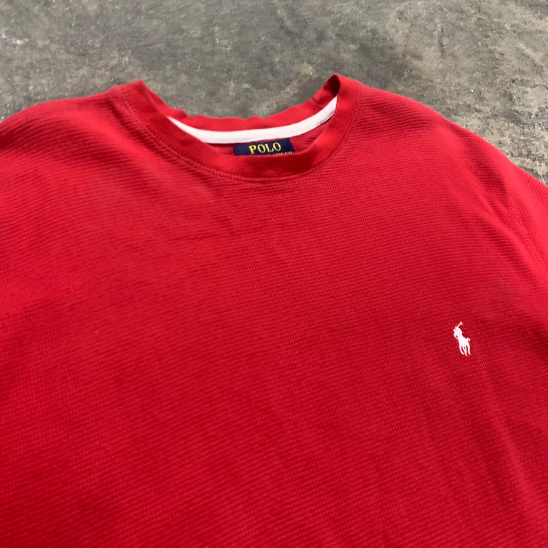 M 폴로 와플 반팔 티/A943 상품이미지3