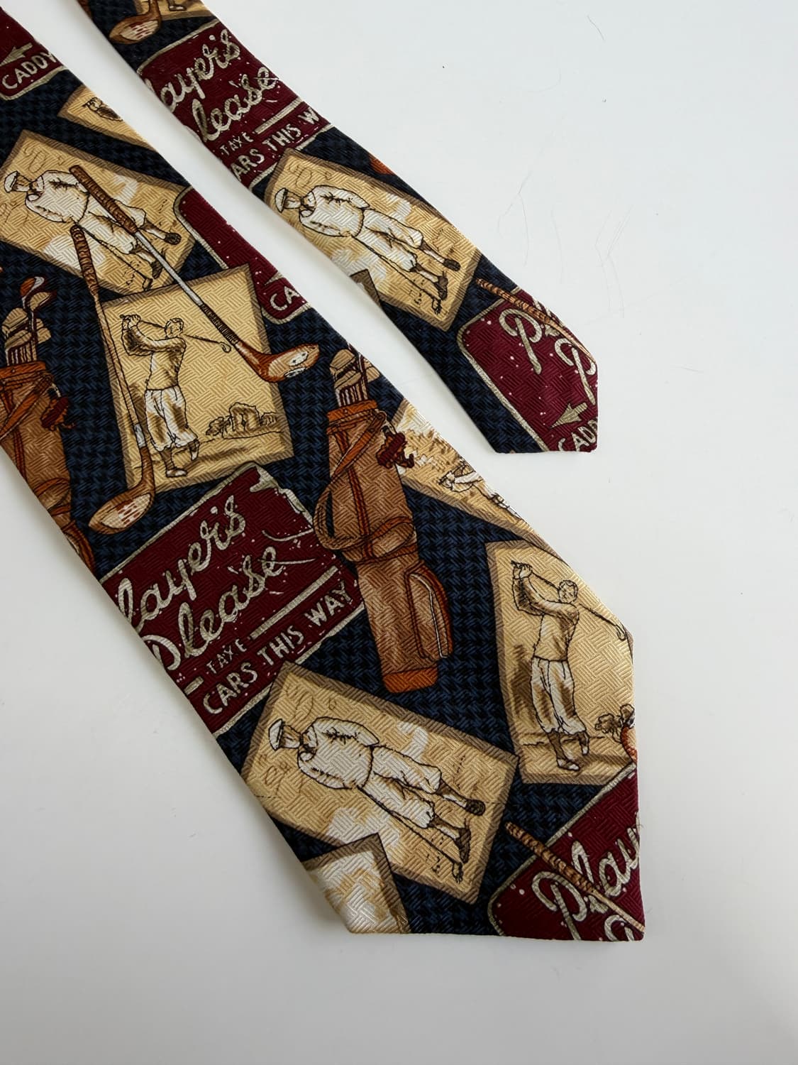 빈티지 실크 넥타이 9.3cm 상품이미지4