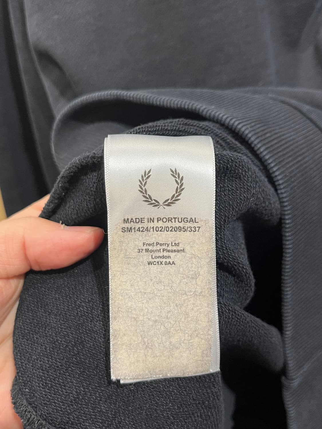 라프시몬스 x 프레디 페리 스웻셔츠 상품이미지5